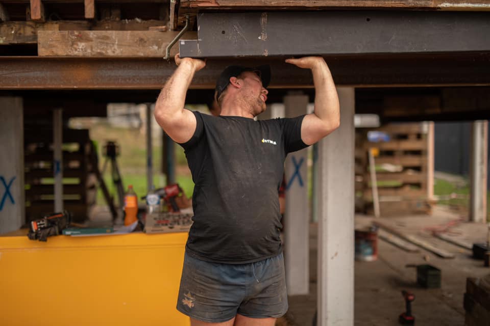 Holding Up Beam | Featured image for Renovare House Lifting And Build Under House