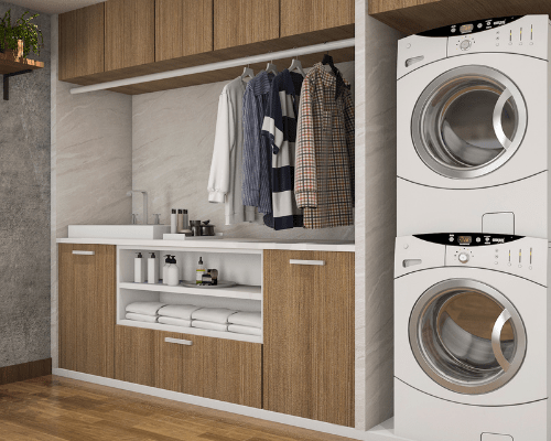 Clever Storage | Featured image for Renovare Laundry Renovations and Laundry Upgrades service page.